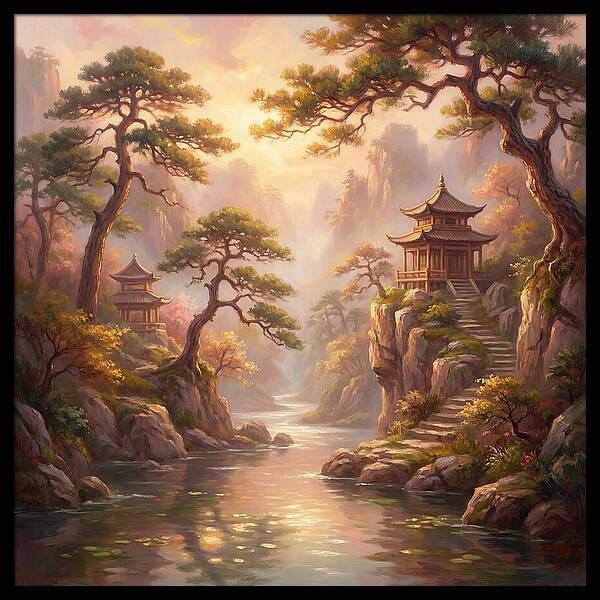Chinese Landscape Serenity