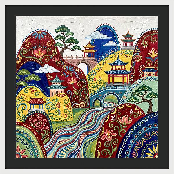 Chinese Landscape Serenity