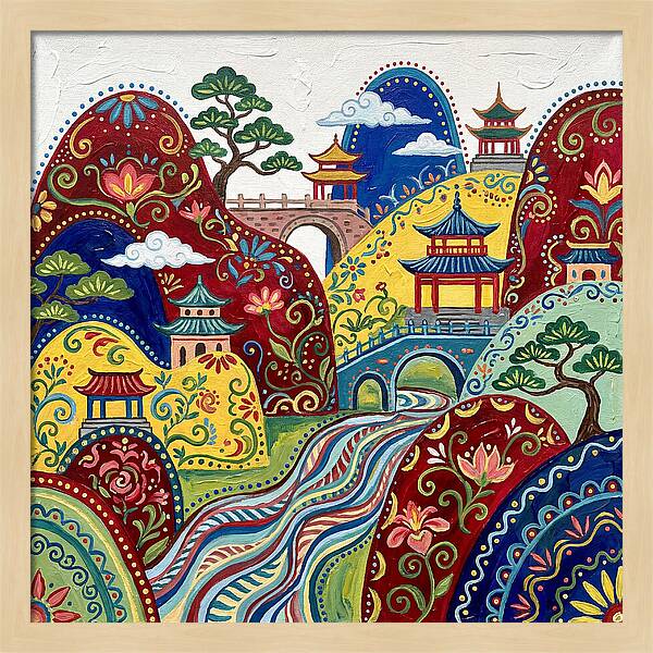 Chinese Landscape Serenity