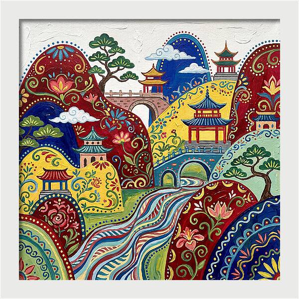 Chinese Landscape Serenity
