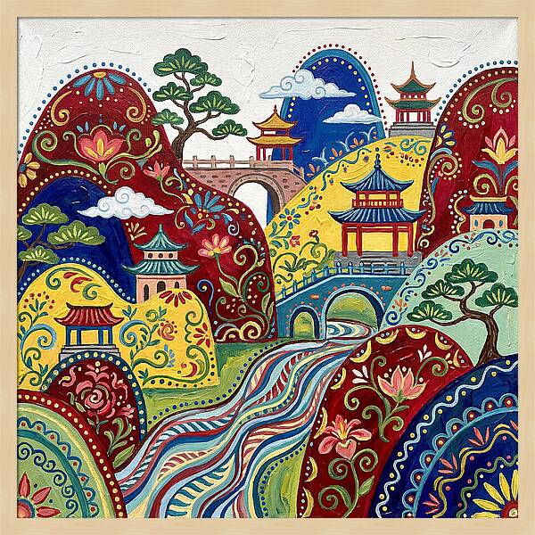 Chinese Landscape Serenity
