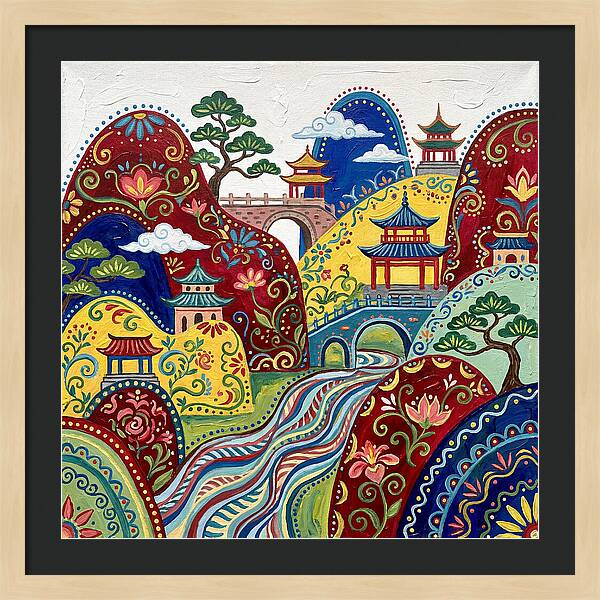 Chinese Landscape Serenity
