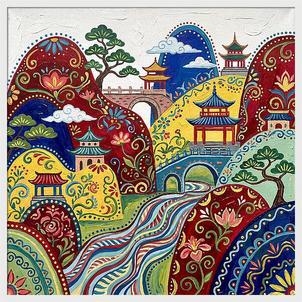 Chinese Landscape Serenity
