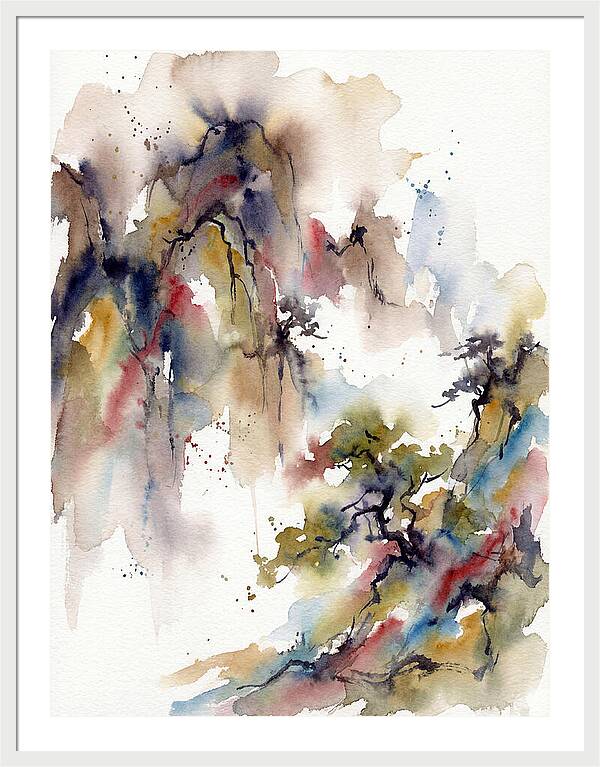 Chinese Landscape Watercolor Harmony