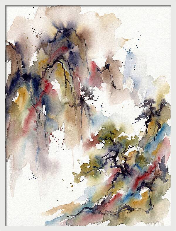 Chinese Landscape Watercolor Harmony