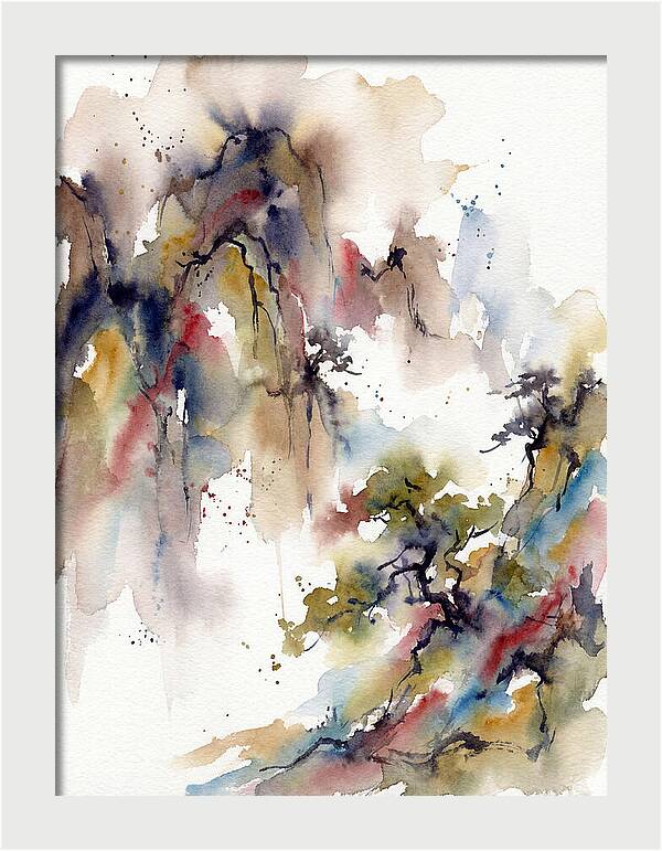 Chinese Landscape Watercolor Harmony