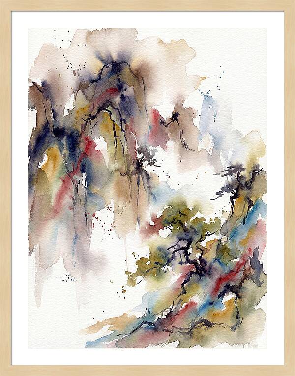 Chinese Landscape Watercolor Harmony