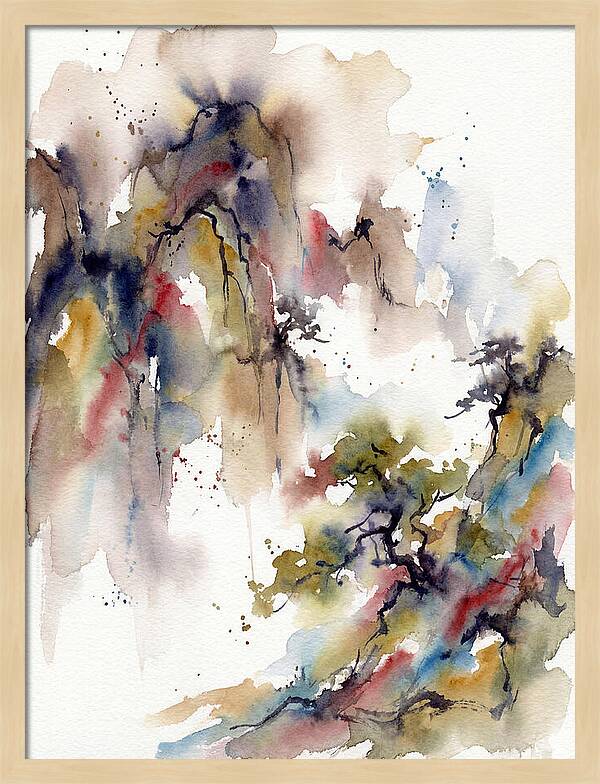 Chinese Landscape Watercolor Harmony
