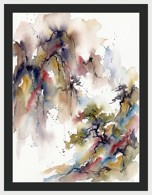 Chinese Landscape Watercolor Harmony