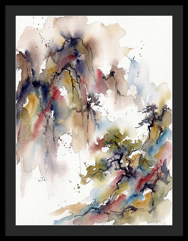 Chinese Landscape Watercolor Harmony