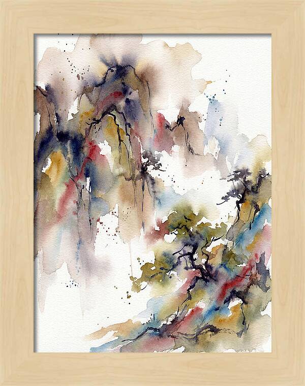 Chinese Landscape Watercolor Harmony