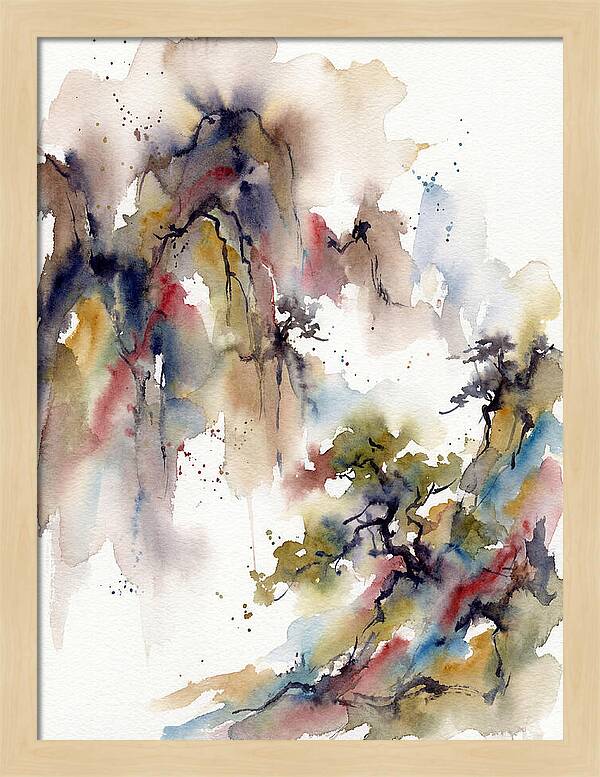 Chinese Landscape Watercolor Harmony