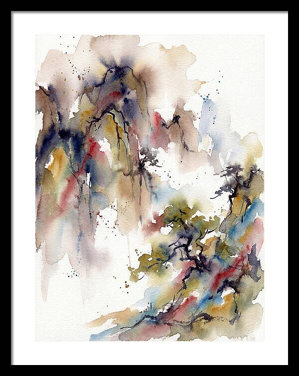 Chinese Landscape Watercolor Harmony