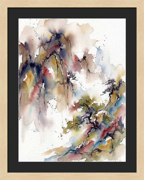Chinese Landscape Watercolor Harmony
