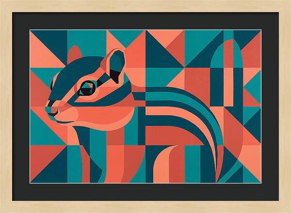 Chipmunk In Geometric Harmony