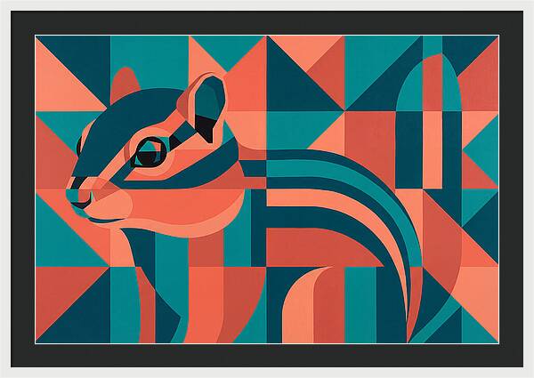 Chipmunk In Geometric Harmony