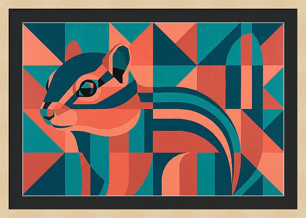 Chipmunk In Geometric Harmony