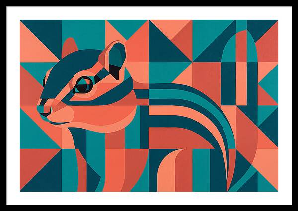 Chipmunk In Geometric Harmony