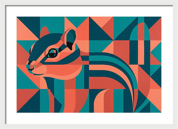 Chipmunk In Geometric Harmony