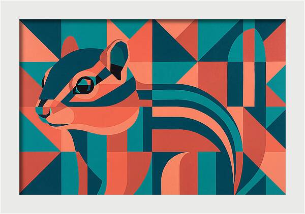 Chipmunk In Geometric Harmony