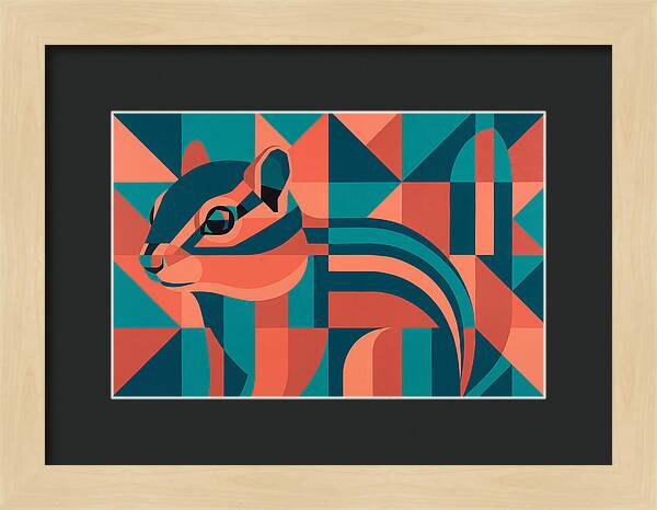 Chipmunk In Geometric Harmony