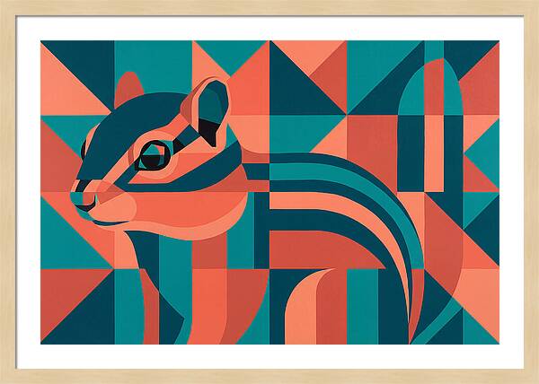 Chipmunk In Geometric Harmony