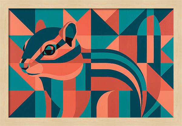 Chipmunk In Geometric Harmony