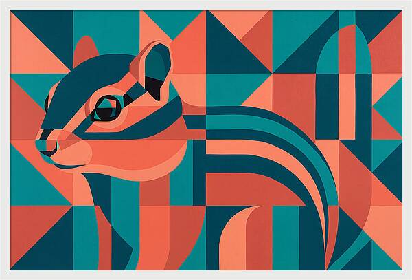 Chipmunk In Geometric Harmony