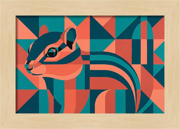 Chipmunk In Geometric Harmony