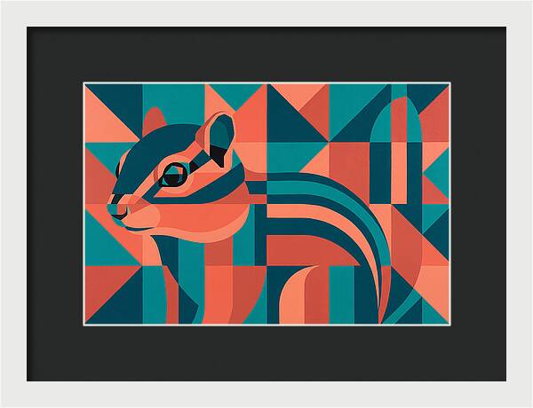 Chipmunk In Geometric Harmony