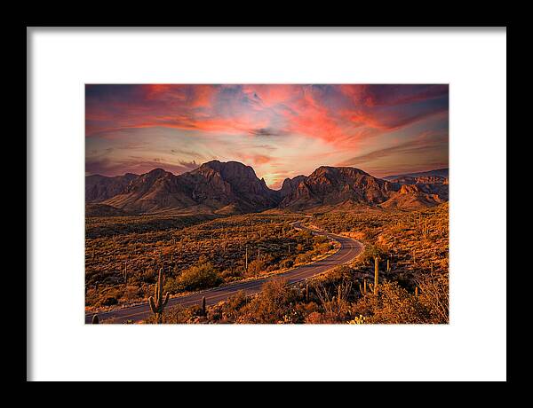 Chisos Mountains At Sunset
