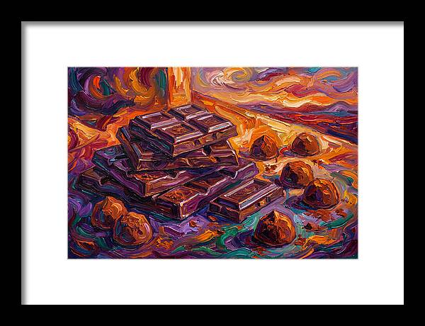 Chocolate Delight In Expressionism