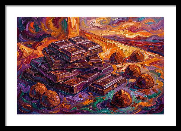 Chocolate Delight In Expressionism