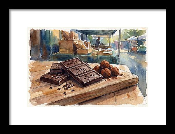 Chocolate Delights At The Market