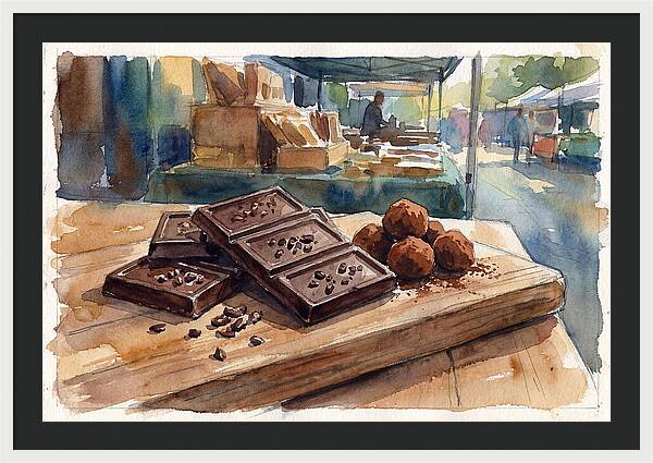 Chocolate Delights At The Market