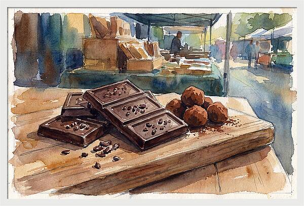 Chocolate Delights At The Market