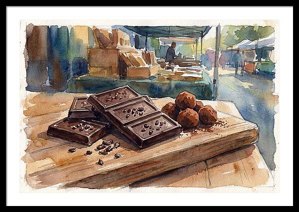 Chocolate Delights At The Market
