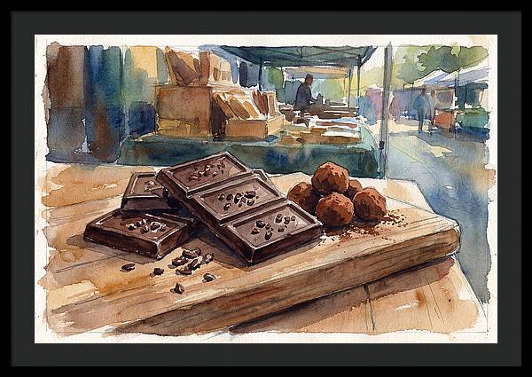 Chocolate Delights At The Market