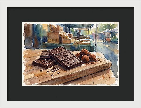 Chocolate Delights At The Market
