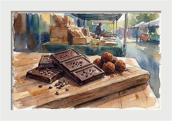 Chocolate Delights At The Market