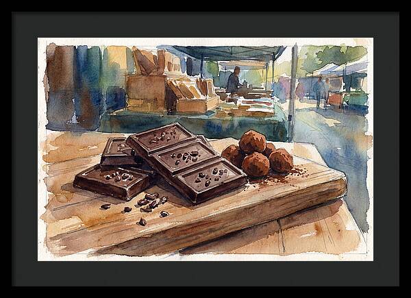 Chocolate Delights At The Market