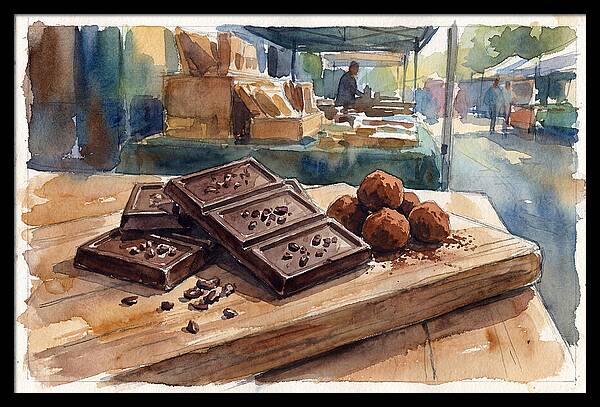 Chocolate Delights At The Market
