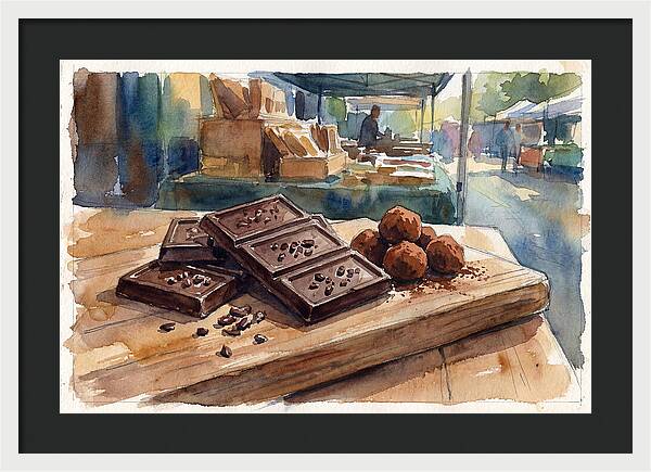 Chocolate Delights At The Market