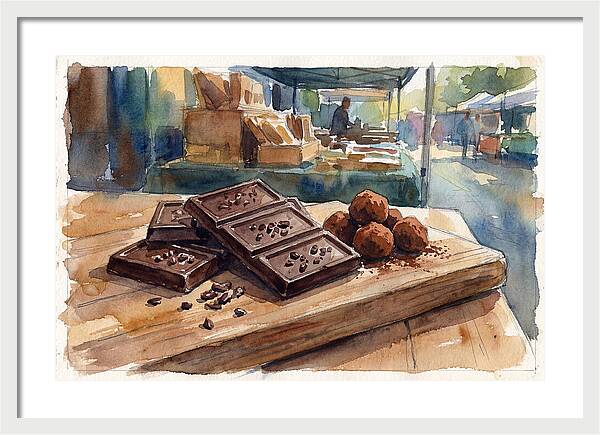 Chocolate Delights At The Market