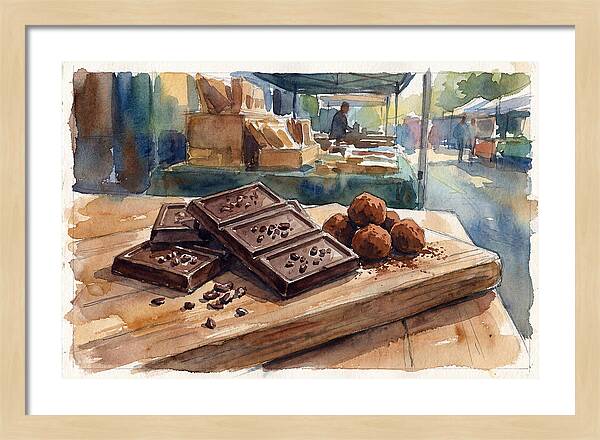 Chocolate Delights At The Market