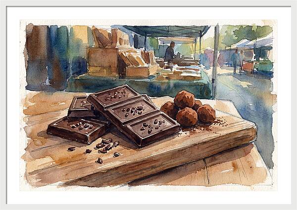 Chocolate Delights At The Market