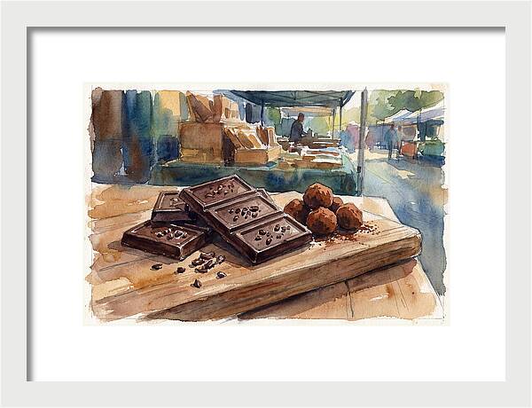 Chocolate Delights At The Market