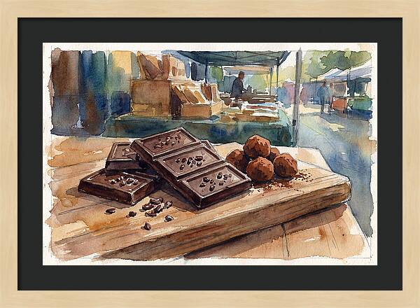 Chocolate Delights At The Market