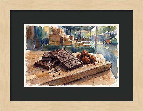 Chocolate Delights At The Market