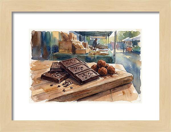 Chocolate Delights At The Market